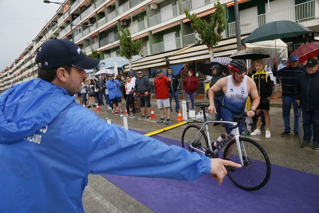 Salida del triatlón de Fuente Álamo