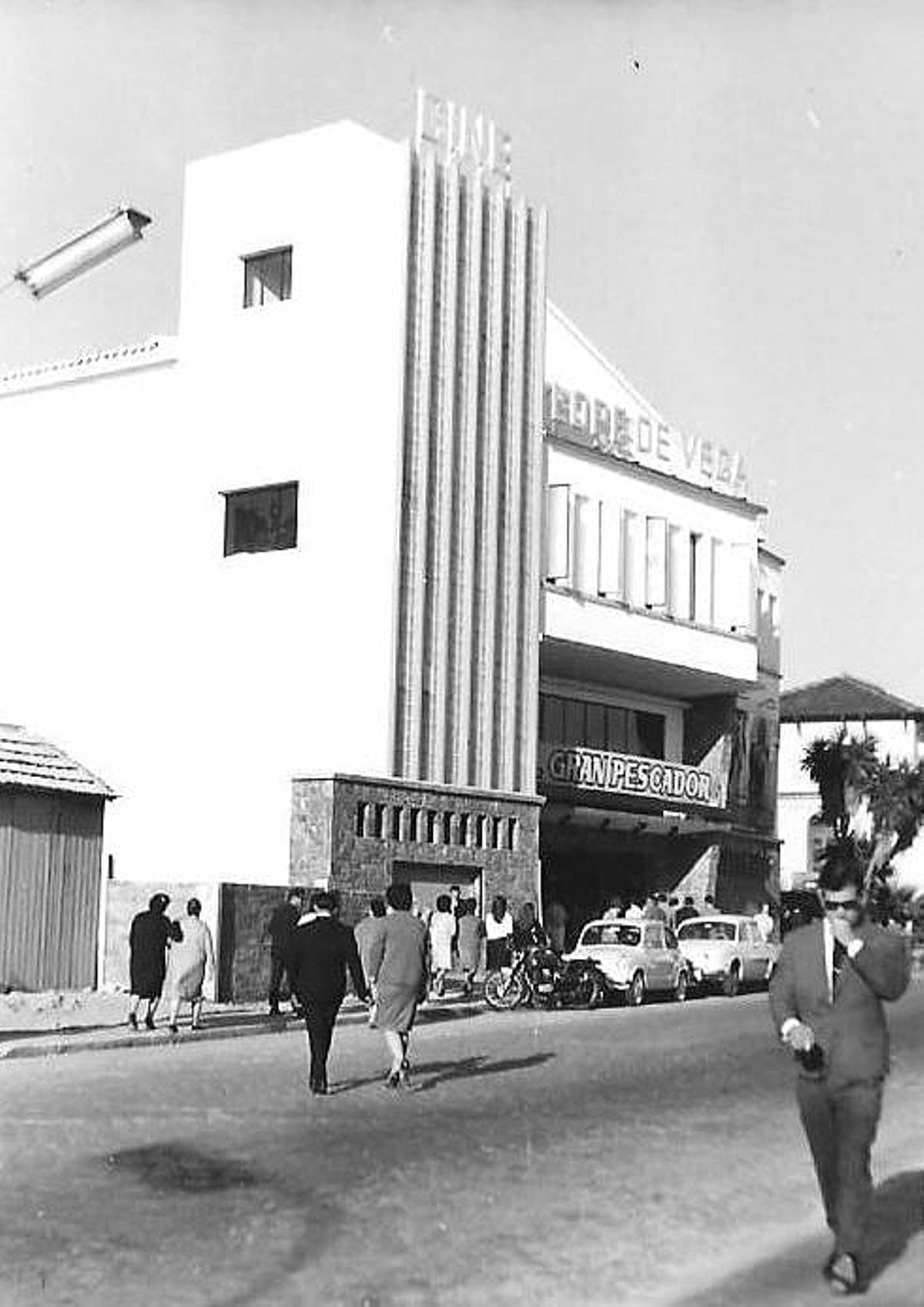 El antiguo cine Lope de Vega, en los años 60. Cerro sus puertas en 1981.