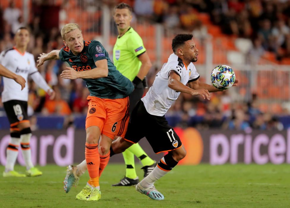 Valencia CF - Ajax: Las mejores fotos