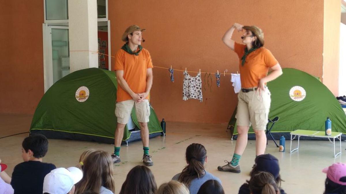 Improvisación teatral  en el CEIP El Faro 