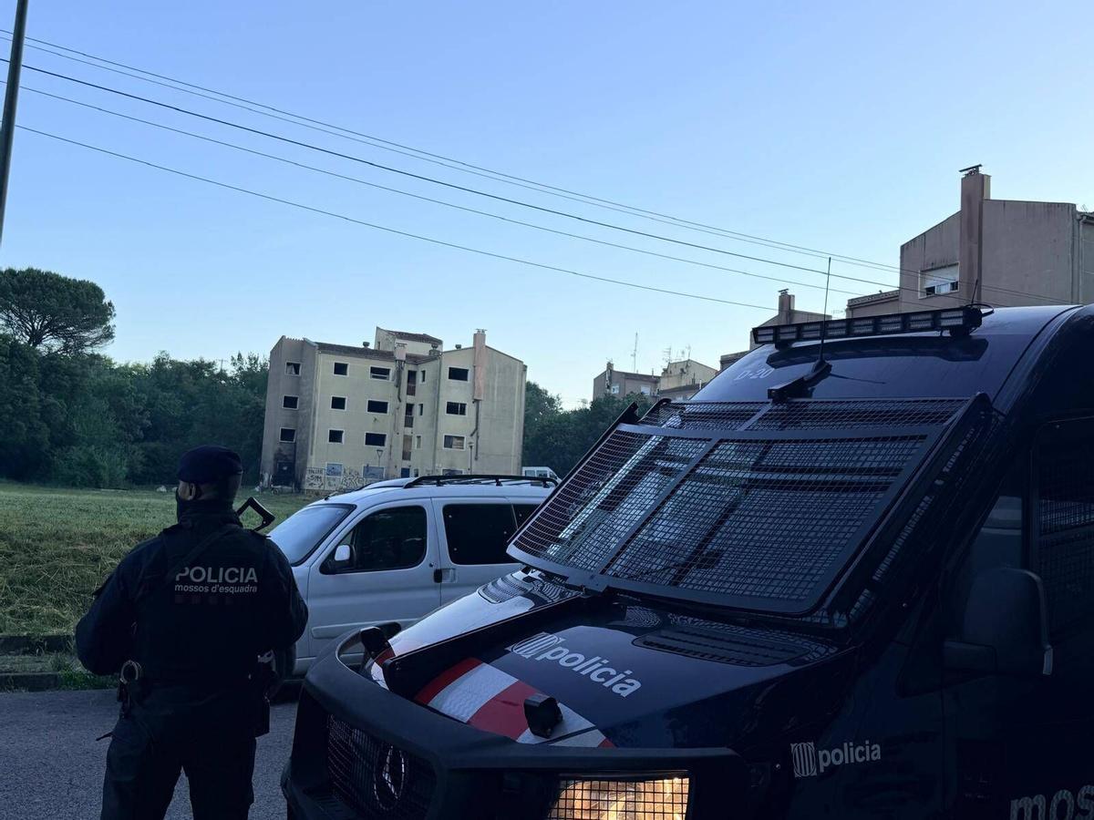 Les imatges de la Macrooperació dels Mossos a Girona