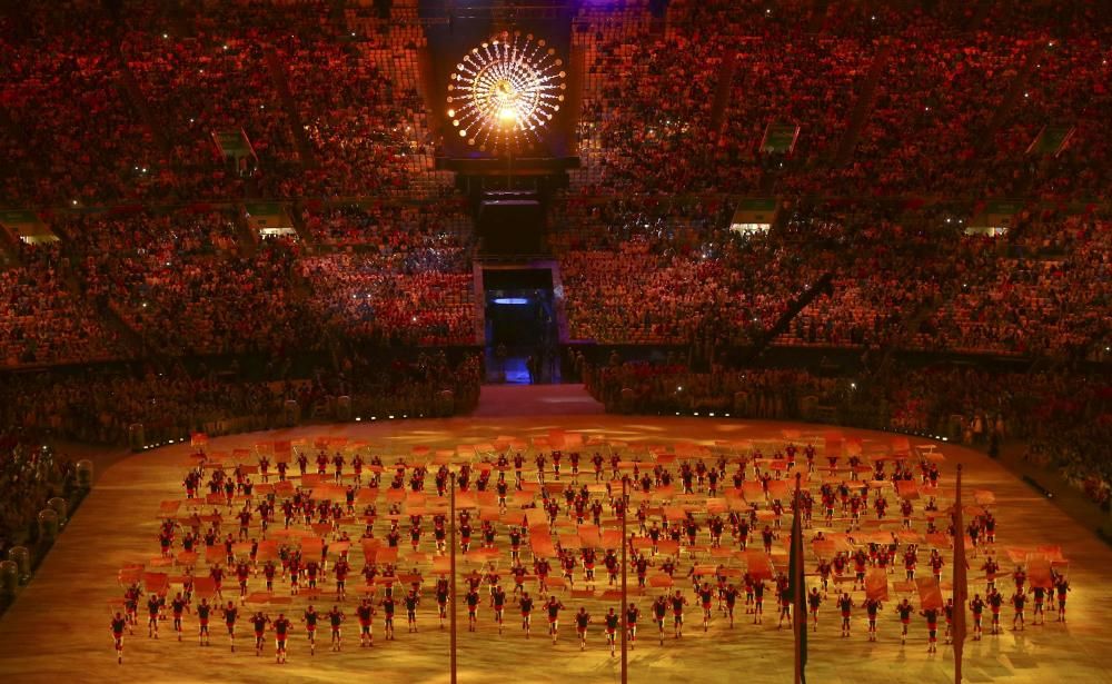 Espectacular cerimònia de clausura dels Jocs de Rio