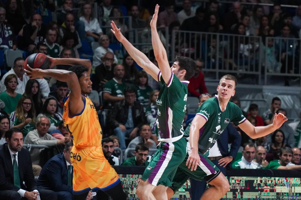 Partido del Unicaja - Gran Canaria Herbalife en el Martín Carpena.