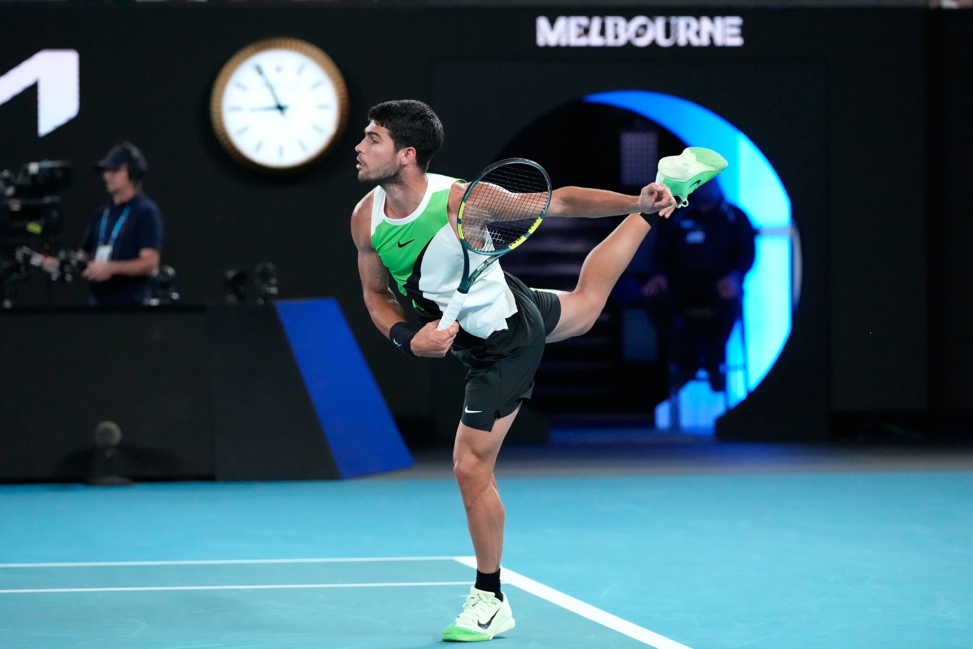 Open de Australia: Carlos Alcaraz - Alex de Miñaur, en imágenes.