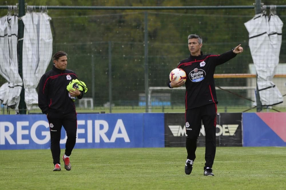 El Dépor vuelve al trabajo tras perder con Osasuna