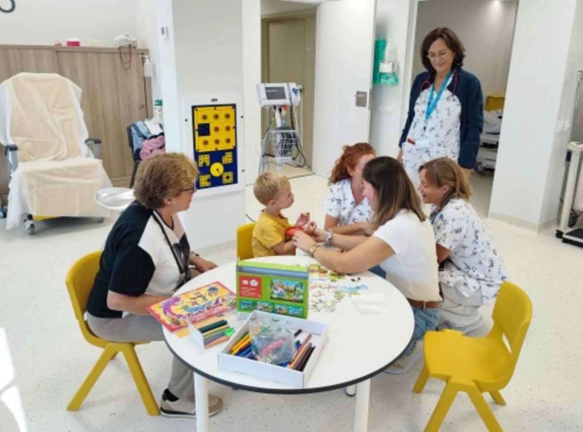 El nou hospital de dia pediàtric del Trueta, inaugurat a finals de l'any passat.
