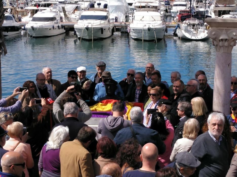 Homenaje al capitán del buque Stanbrook que permitió en 1939 salir de Alicante a miles de republicanos.