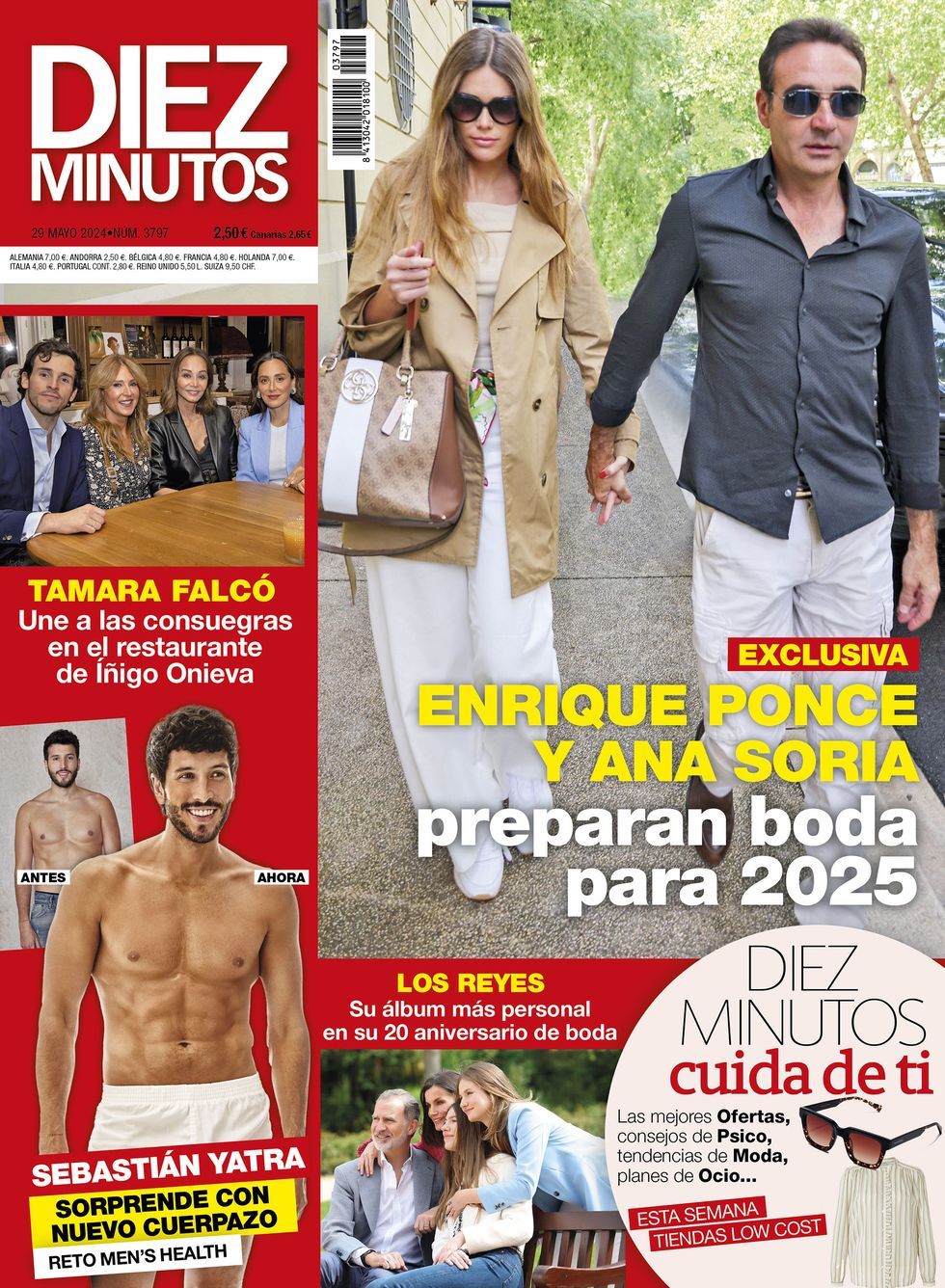 Portada de la revista diez minutos del 22 de mayo de 2024