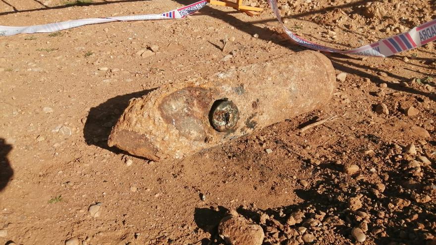 Troben un artefacte explosiu de la Guerra Civil durant les obres del centre logístic d&#039;Amazon al Far d&#039;Empordà