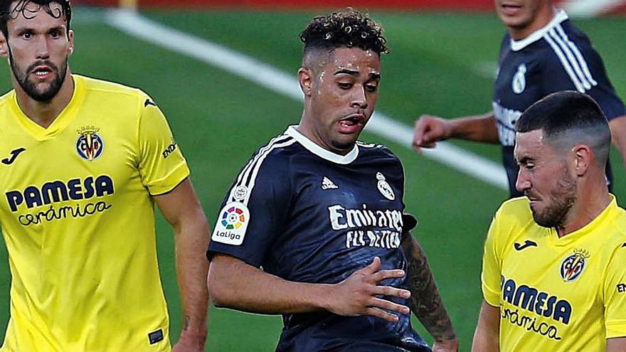 Mariano, goleador blanco, ante varios rivales del Villarreal.