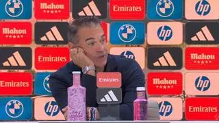 García Plaza estalla tras el arbitraje en el Bernabéu: "Nos han privado de jugar 11 contra 10"