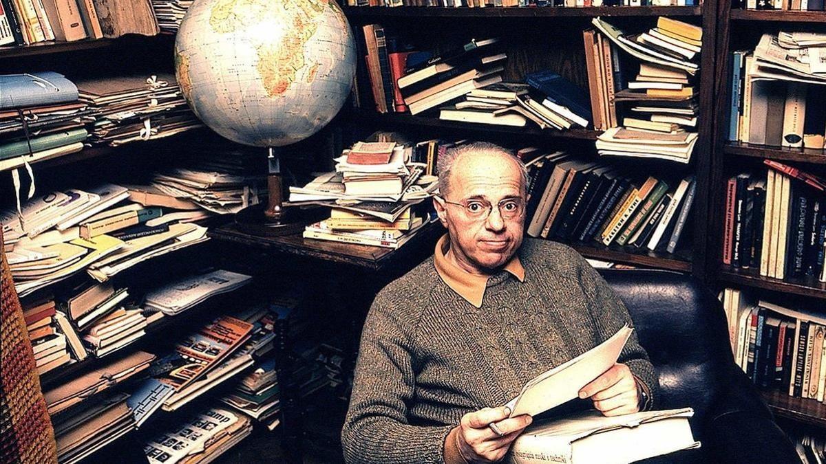 El escritor polaco de ciencia ficción Stanislaw Lem.