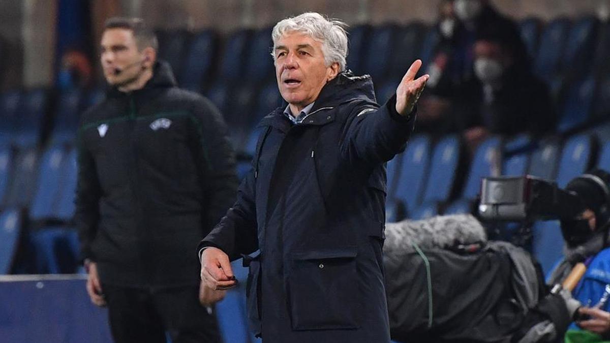 Gasperini, entrenador del Atalanta