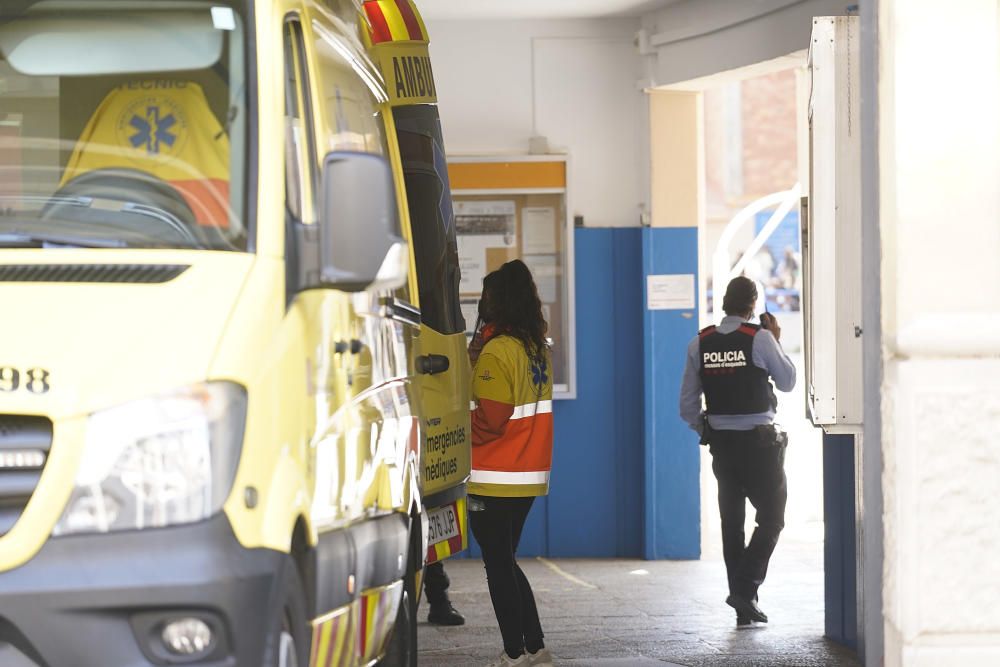 Incendi al col·legi La Salle de Girona