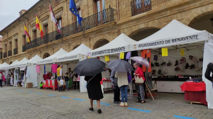 La Feria del Stock de Benavente finaliza bajo la lluvia