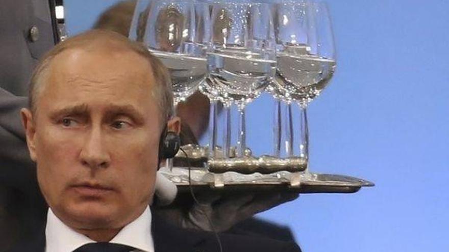 Putin tiene un catador que prueba su comida