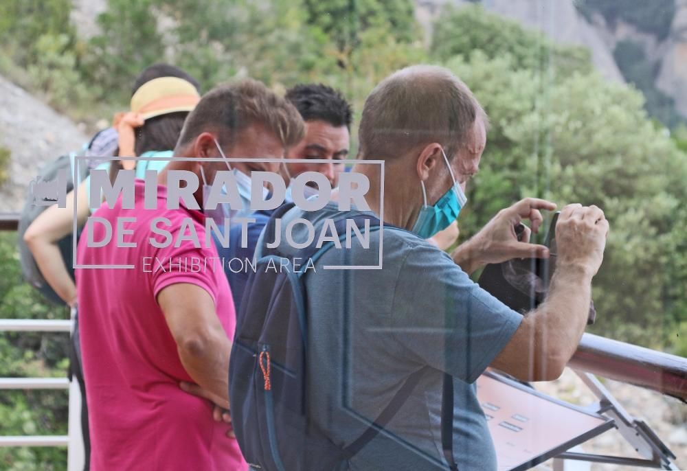 El funicular de la Santa Cova torna a funcionar