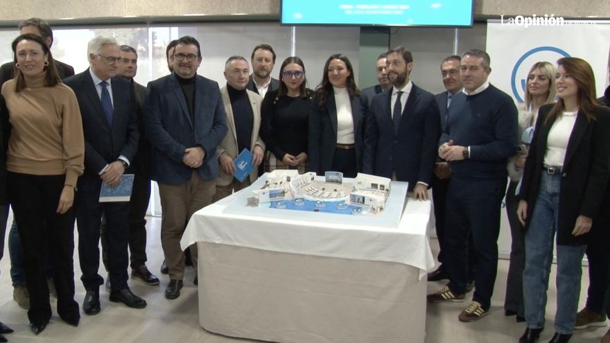 Presentación del stand de la Región de Murcia en Fitur 2025