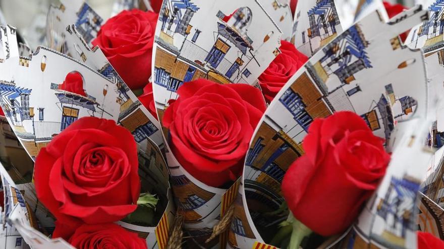 Els floristes apel·len a la complicitat ciutadana perquè es comprin roses