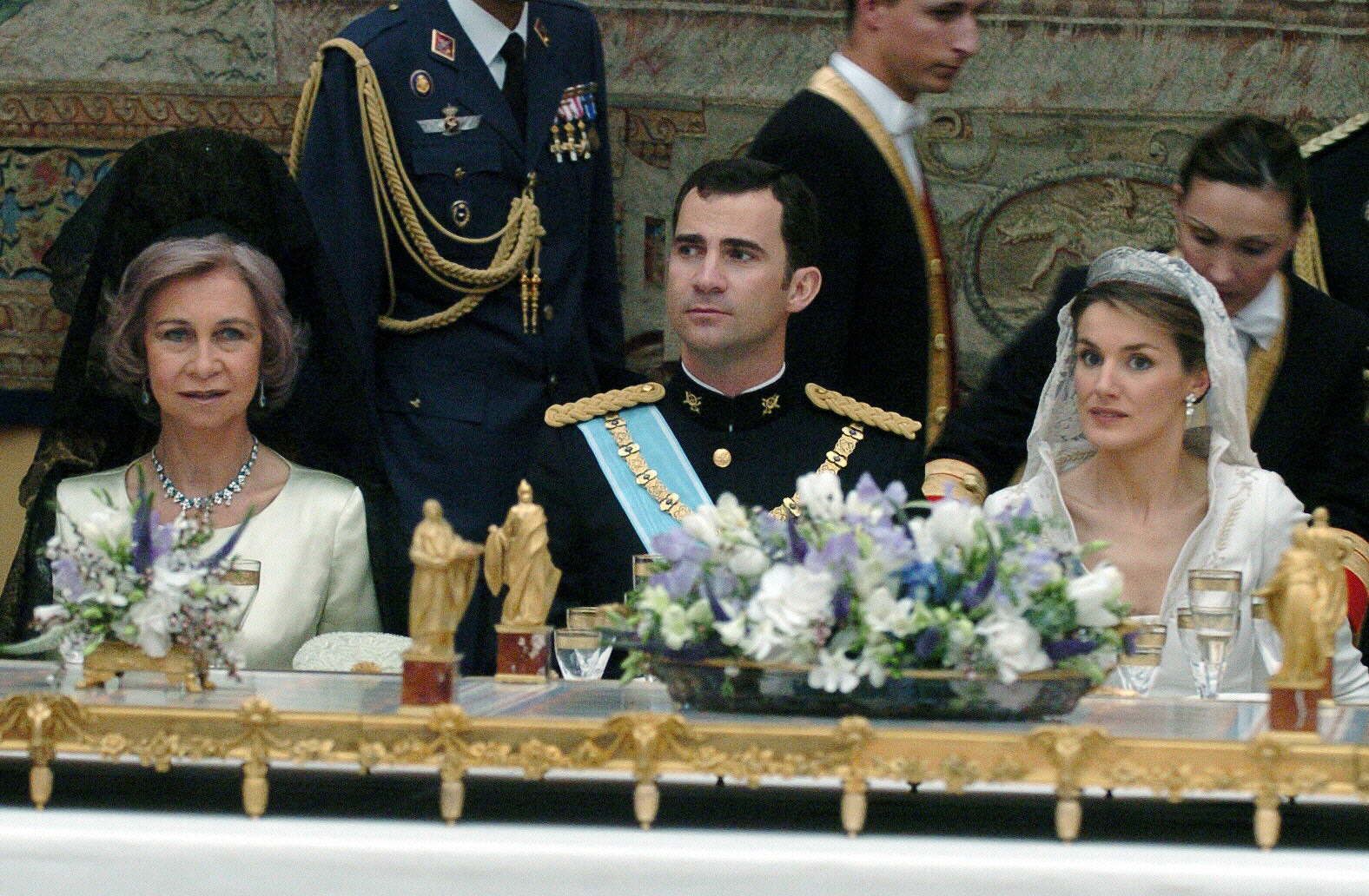 Así fue la boda real de Felipe y Letizia en 2004