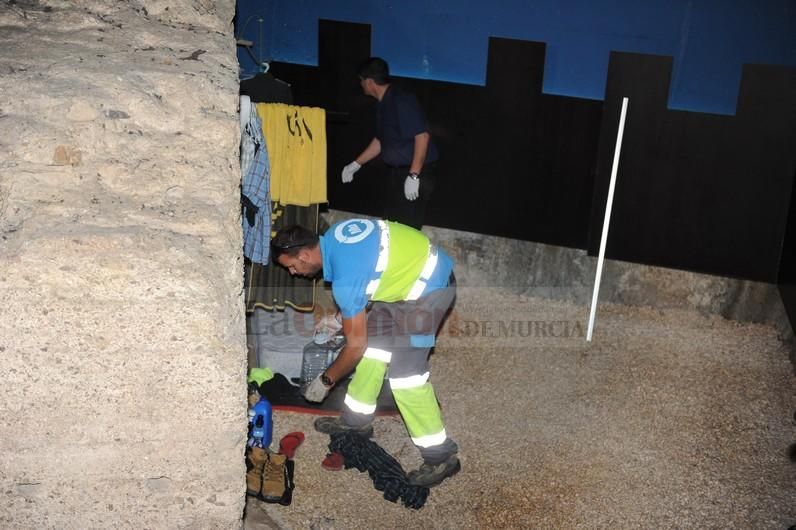 Desalojan al presunto violador del parking de la Glorieta