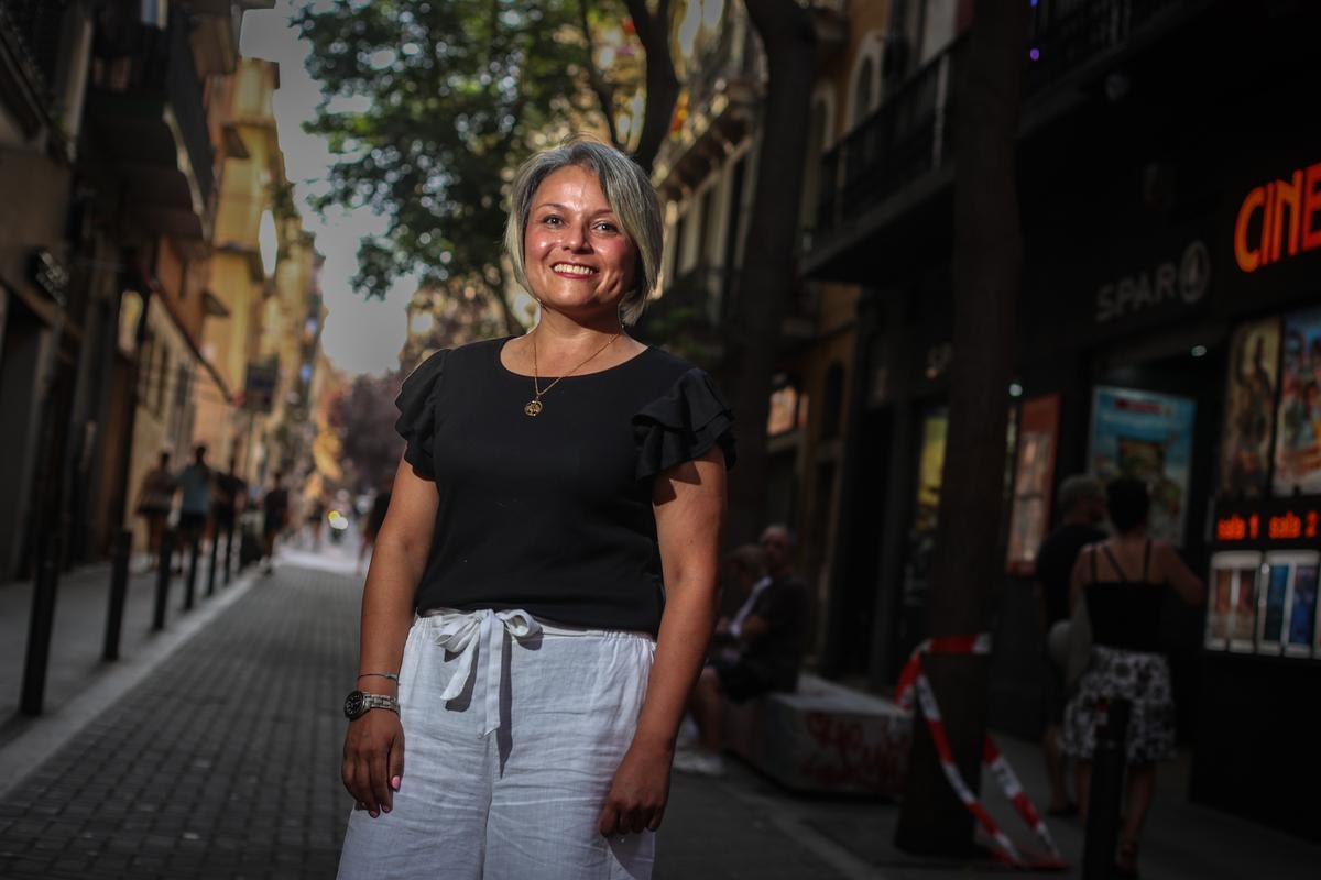 Lina López, la presidenta de les festes de Gràcia que va venir de Veneçuela