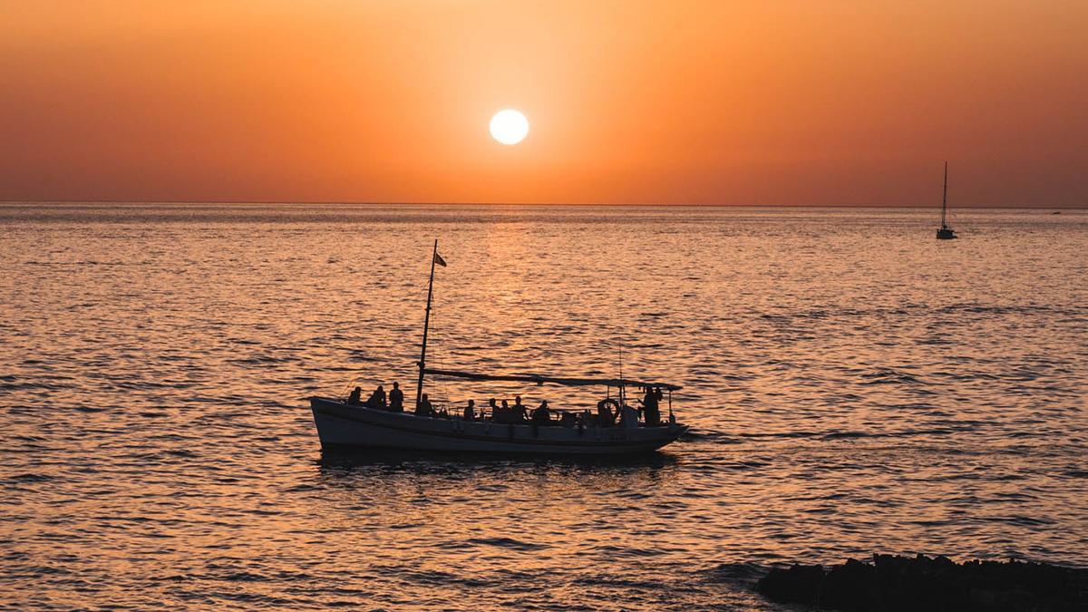 Las puestas de sol se han convertido ya en marca característica de Ibiza