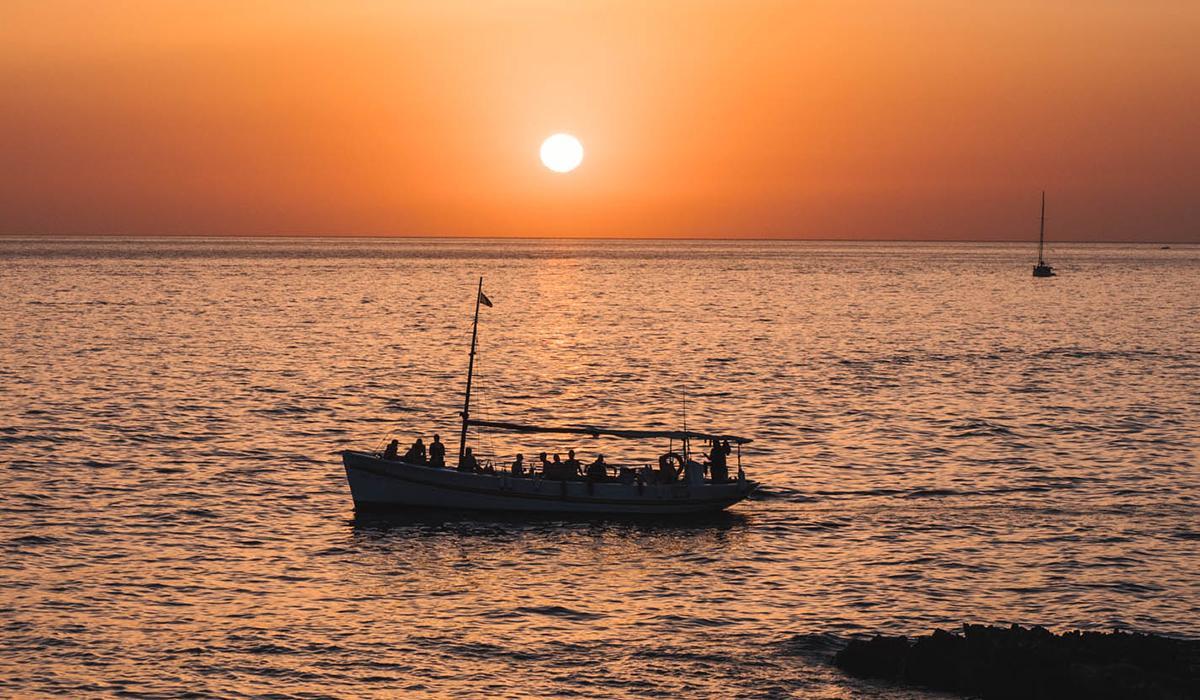 Las puestas de sol se han convertido ya en marca característica de Ibiza