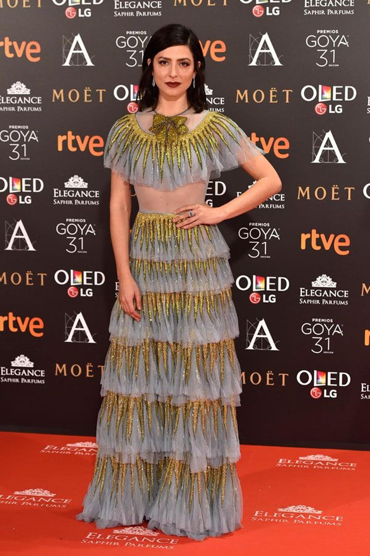 Premios Goya 2017, las mejor vestidas: Bárbara Lennie
