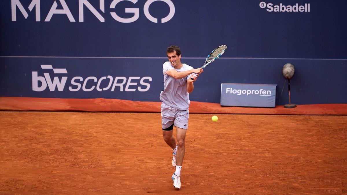 Albert Ramos, durante su partido