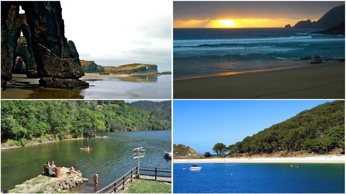 El mapa de las playas y piscinas naturales más bonitas de España: estas son las cuatro gallegas más destacadas