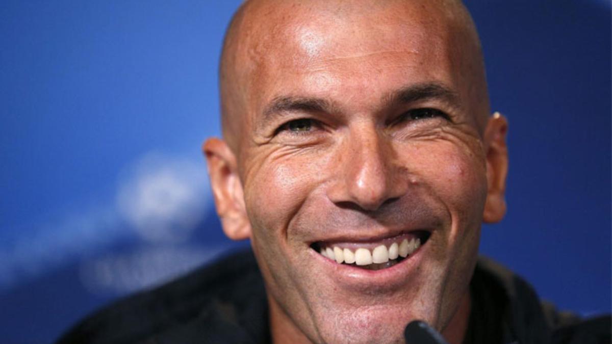 Zidane, en rueda de prensa