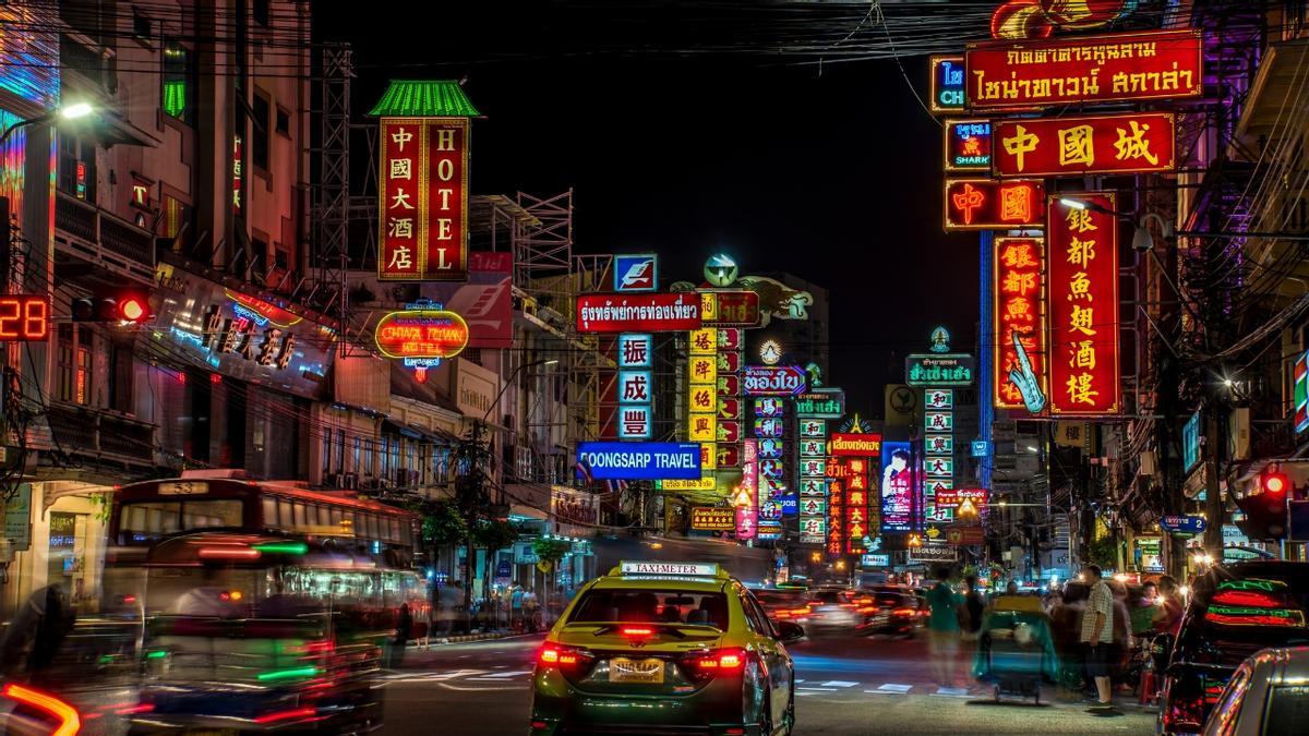 Tailandia de noche
