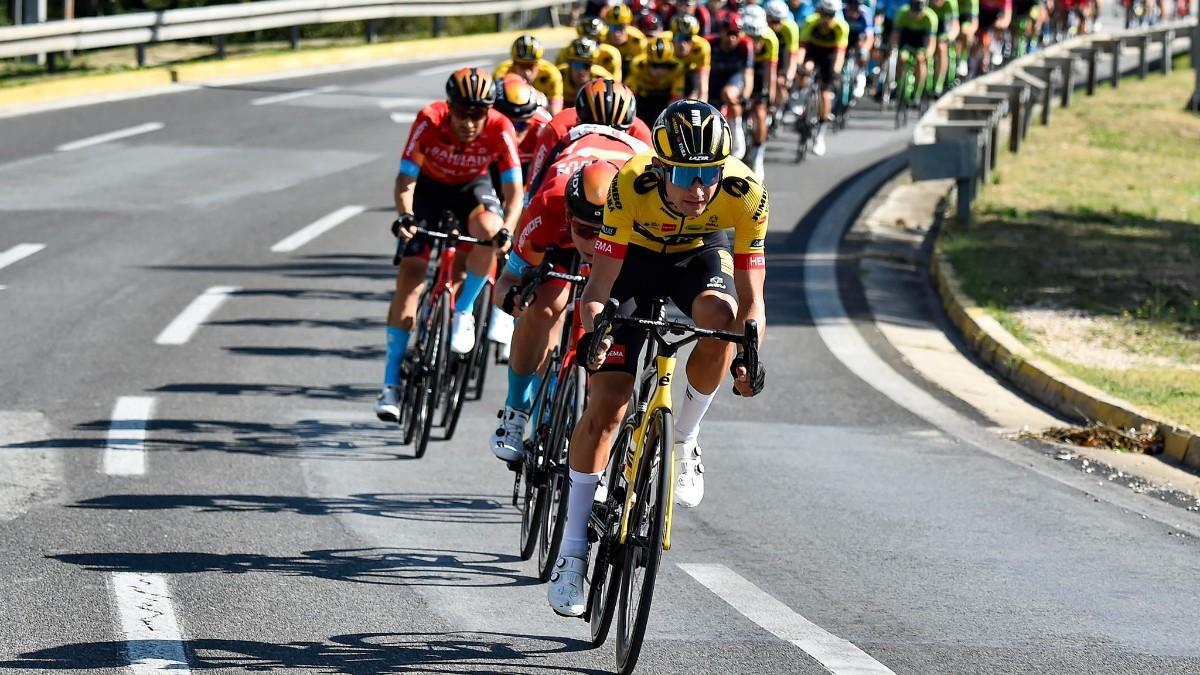 Vingegaard, durante la tercera etapa de la Vuelta a Croacia