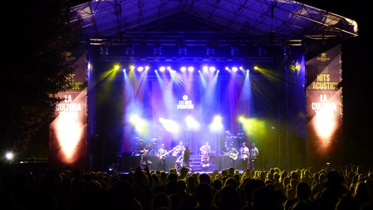 Concert de La Pegatina al Parc de les Aigües