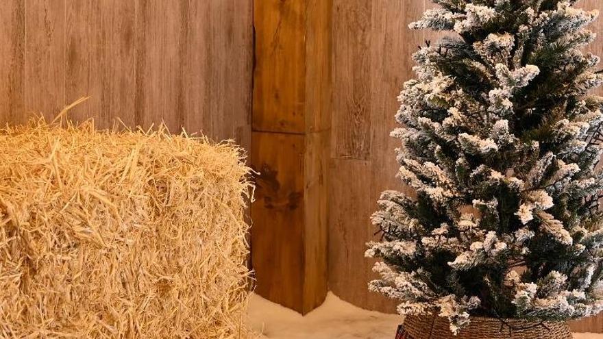El árbol de Navidad que no necesita decoración