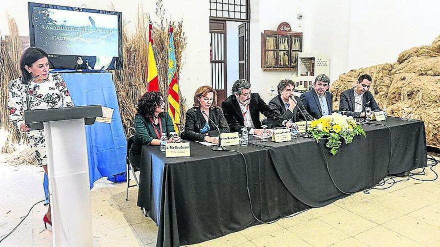 Mesa redonda con Francesc Colomer y diferentes alcaldes de la Vega Baja.