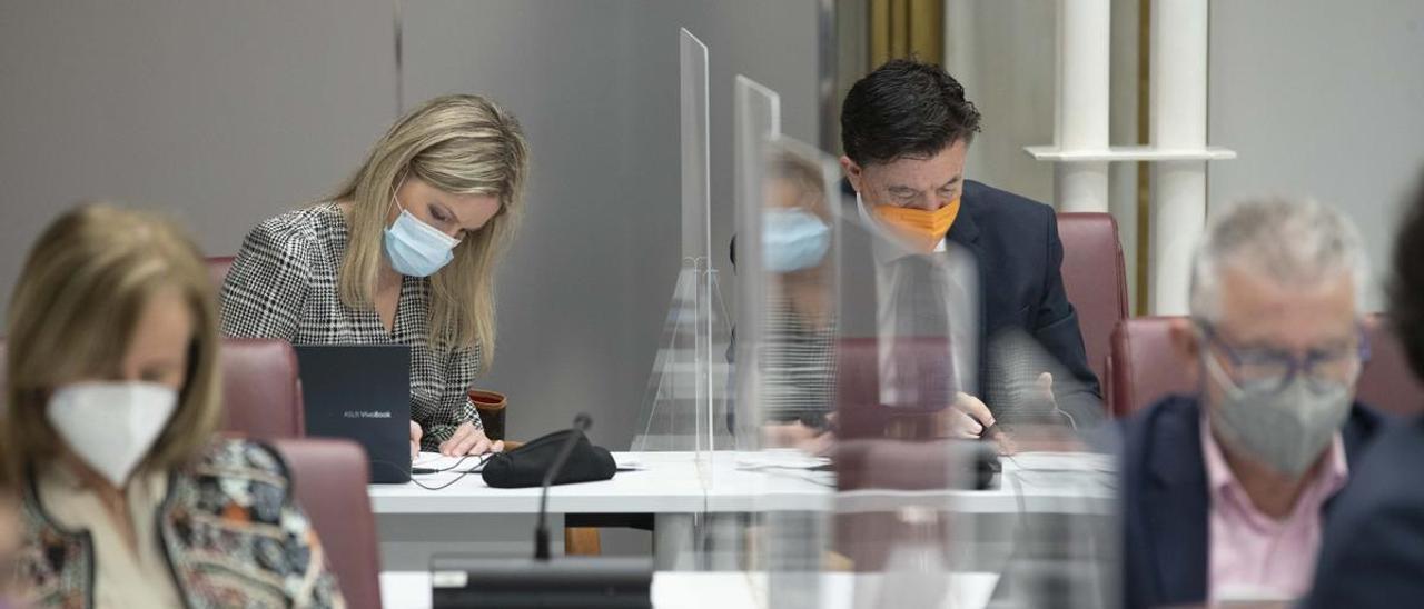 Ana Martínez Vidal y Juan José Molina, de Ciudadanos.