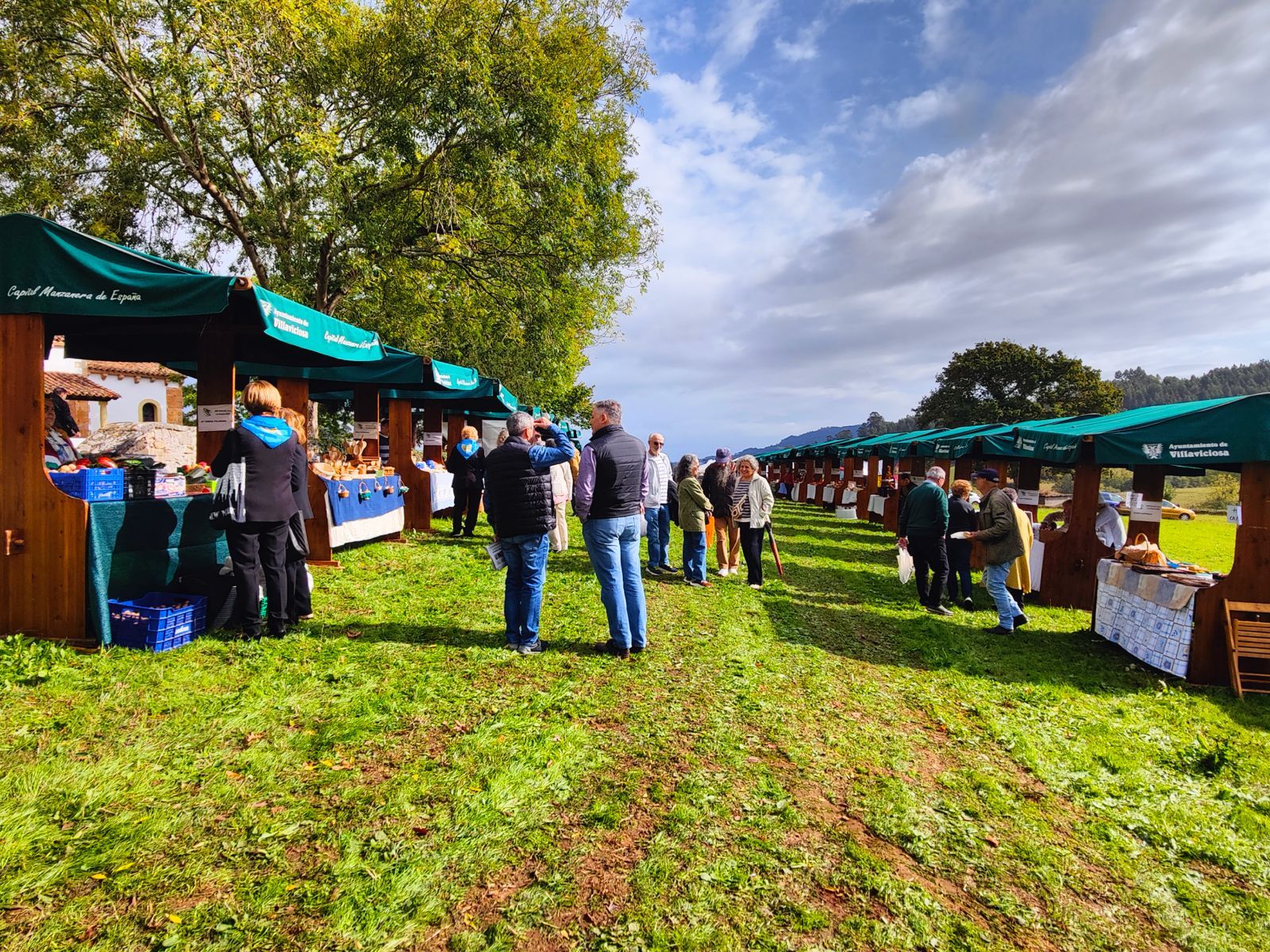 Así vivió Camoca su feria del lino y las nueces