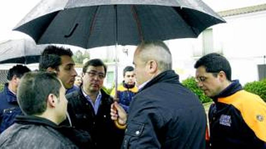 El secretario general del PSOE visita Barbaño