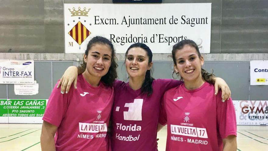 Tres jugadoras valencianas son convocadas por la selección española junior femenina de balonmano