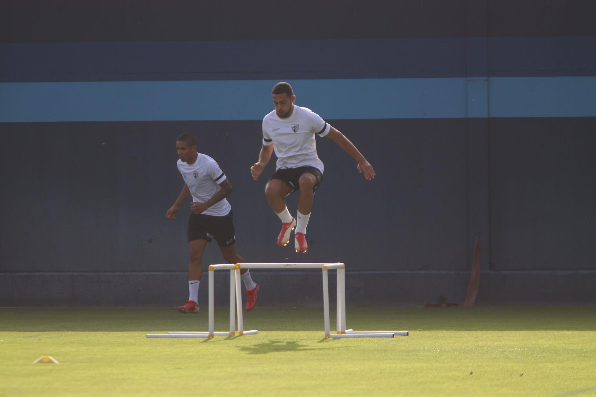 Entrenamiento del Málaga CF de este jueves 12 de agosto