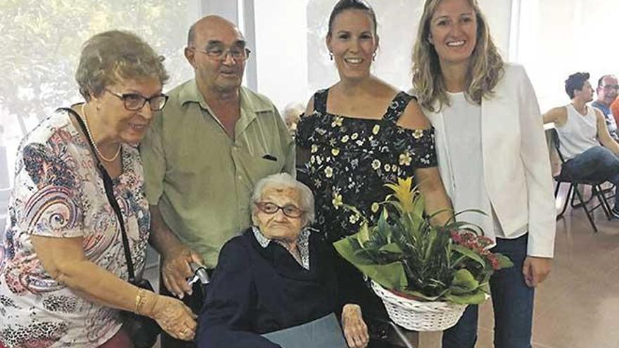 Una nueva centenaria en Manacor