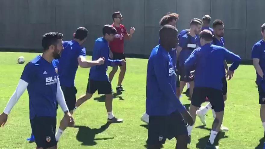 El Valencia CF ultima su preparación para recibir al Eibar