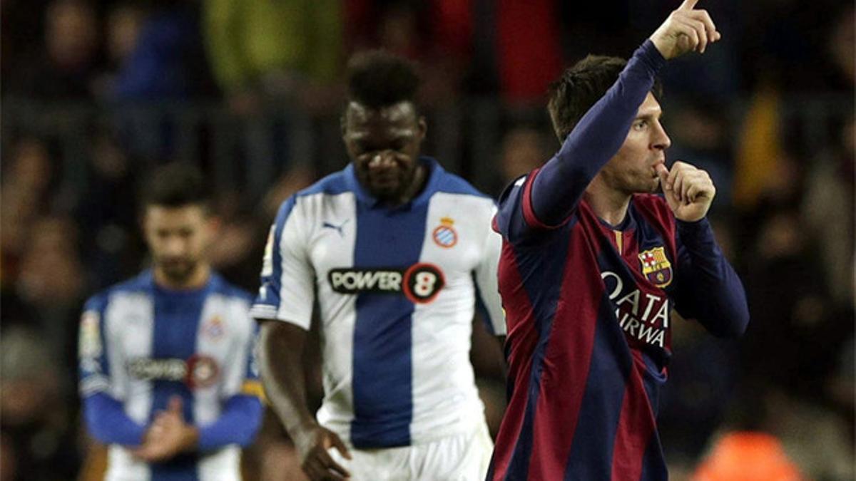 El Espanyol es el equipo que  más veces a ganado el Barça en Liga