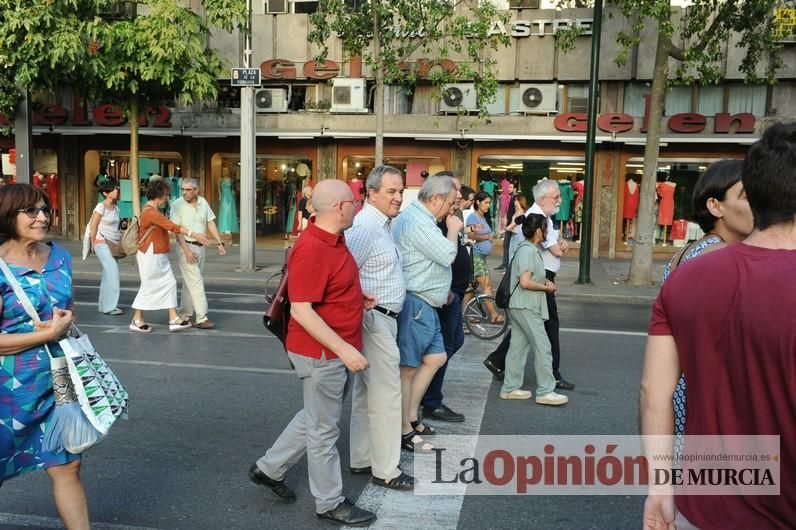 Más de cien voces piden en Murcia "acoger refugiados ya"