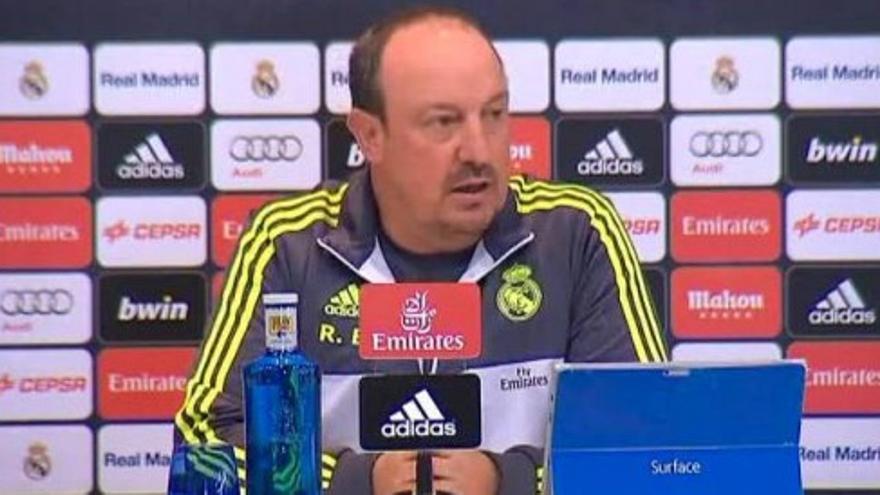 Benítez: "Todavía tenemos que reajustar cosas"