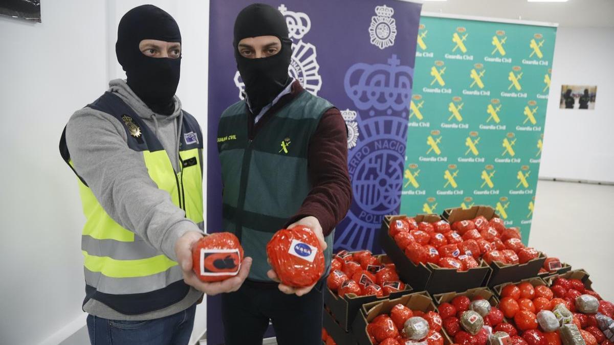 Incautación récord de droga en Córdoba y Málaga