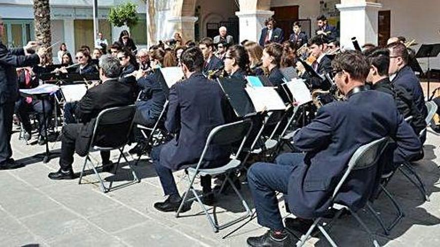 La Banda Municipal de Música de Santa Eulària actuará por primera vez en el festival musical de Sant Carles.