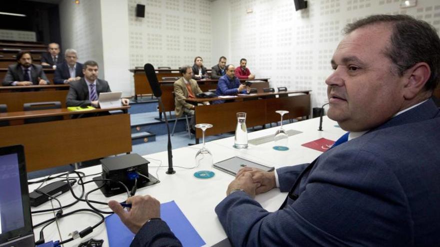 Un momento de la asamblea electoral de Cepyme de hoy.